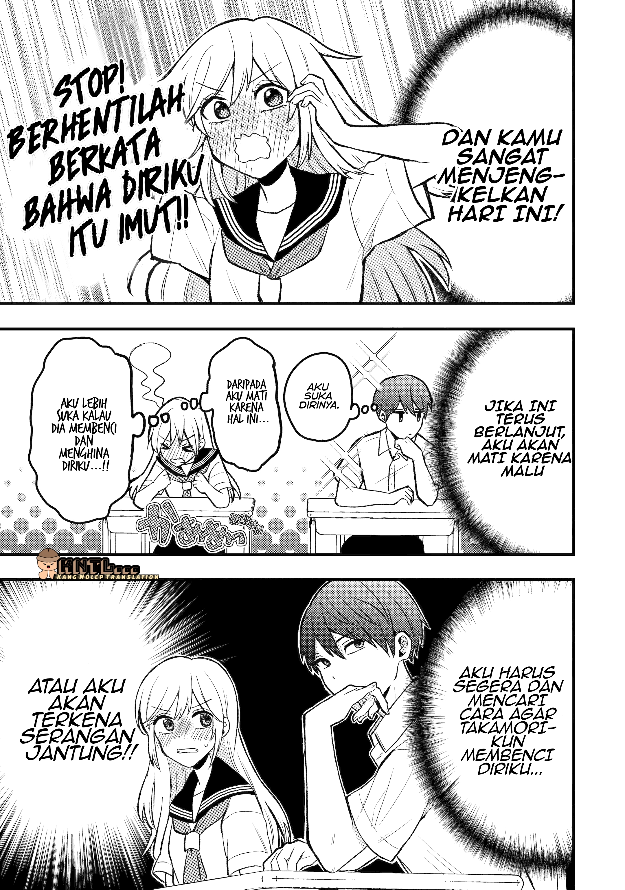 Takamori-kun wo Damarasetai!! Chapter 2.1 - halaman 4