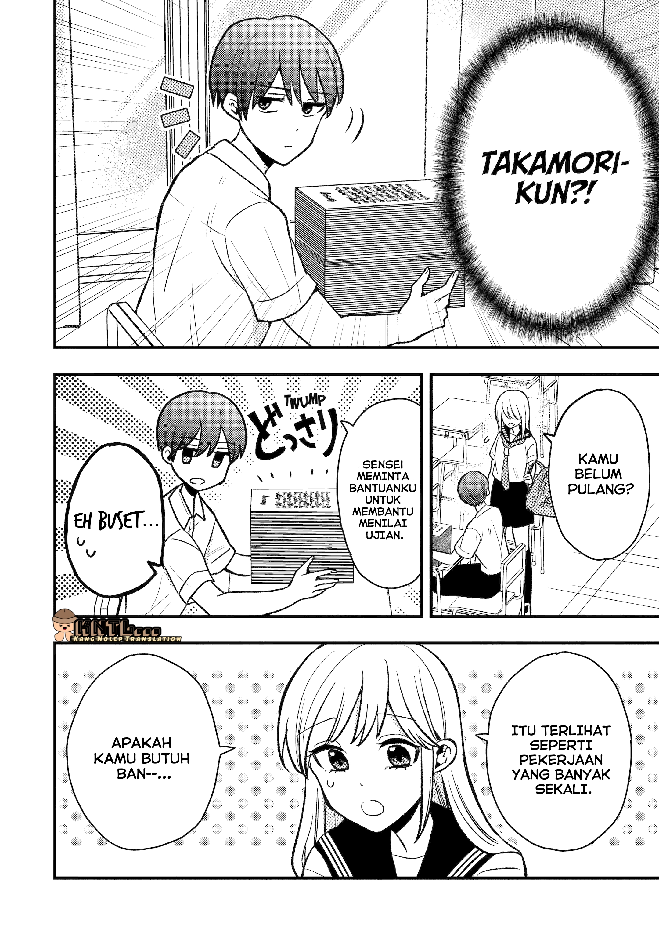 Takamori-kun wo Damarasetai!! Chapter 2.1 - halaman 7