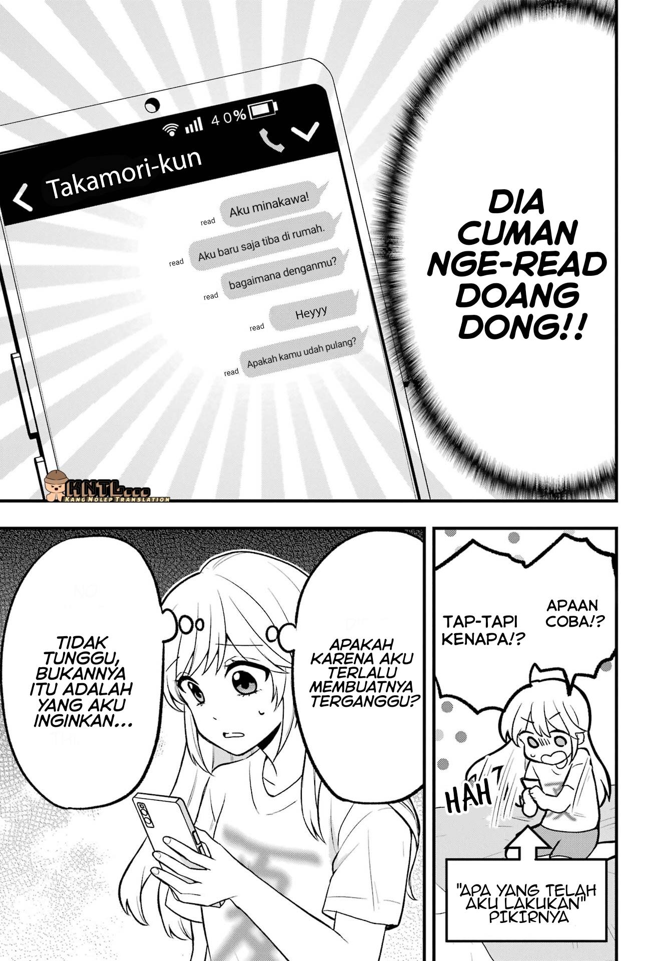 Takamori-kun wo Damarasetai!! Chapter 4 - halaman 10