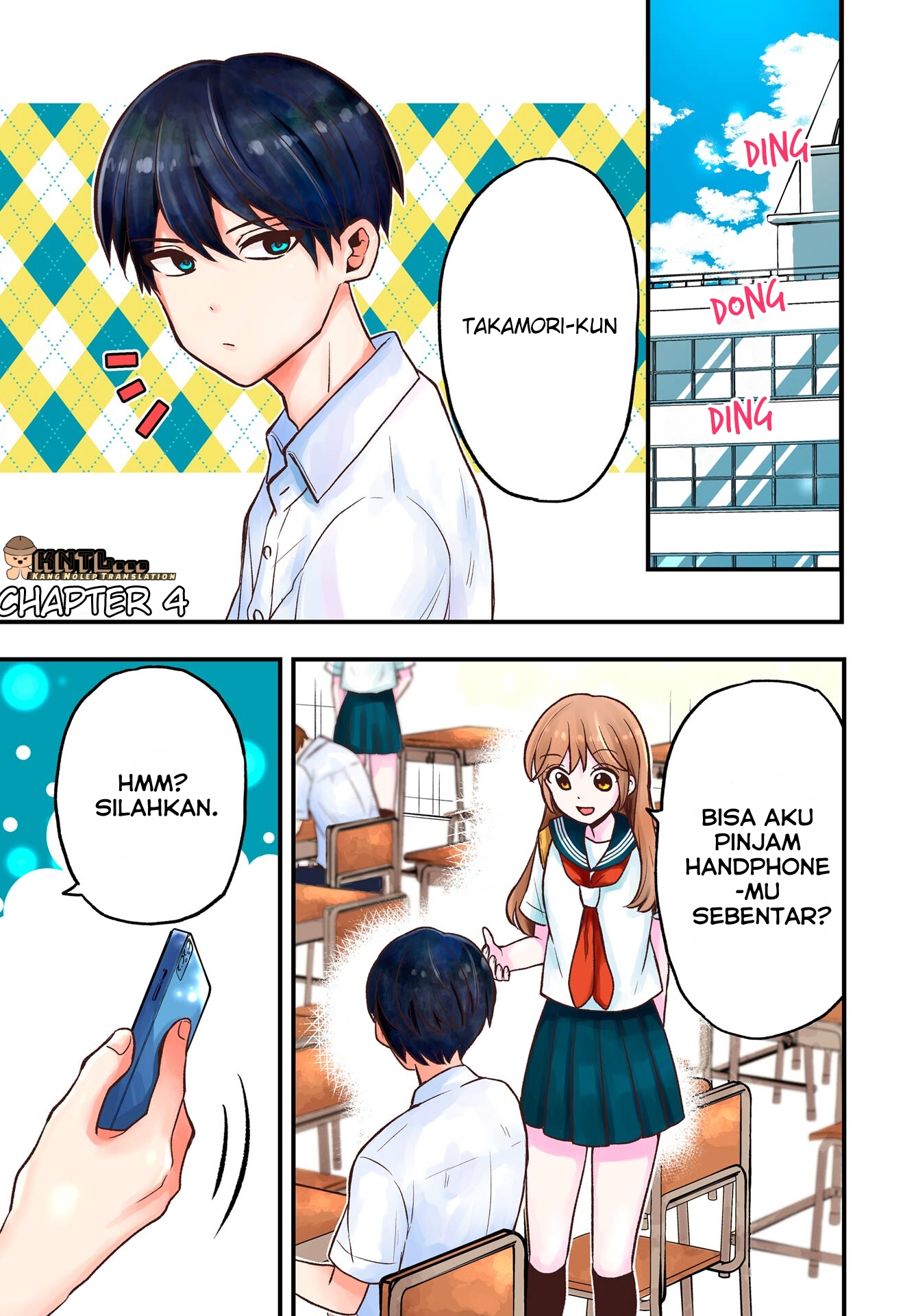 Takamori-kun wo Damarasetai!! Chapter 4 - halaman 2