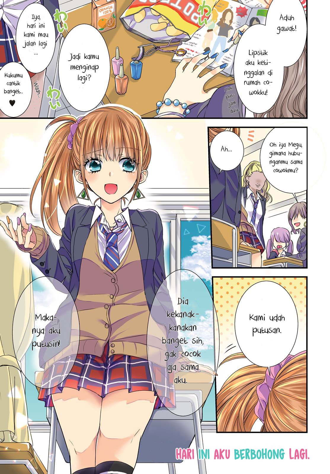 Takane no Hana wa Usotsuki desu. Chapter 1 - halaman 2