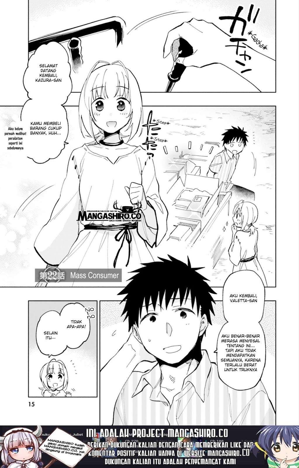 Takarakuji de 40-oku Atattan dakedo Isekai ni Ijuu suru Chapter 22 - halaman 2