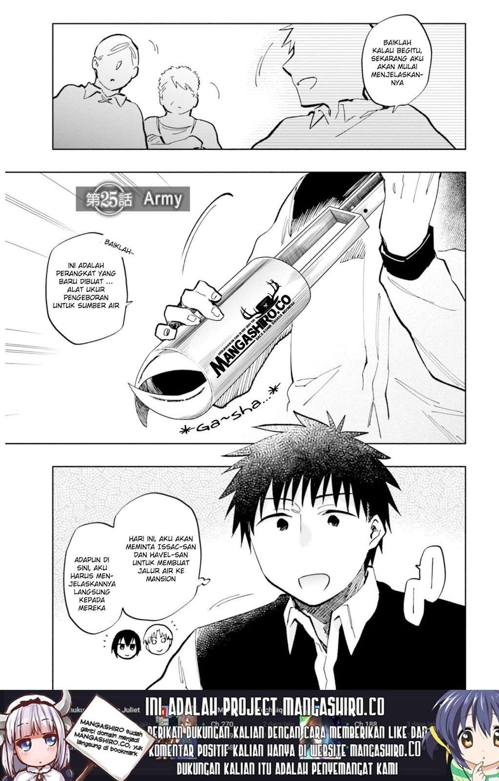 Takarakuji de 40-oku Atattan dakedo Isekai ni Ijuu suru Chapter 25 - halaman 2