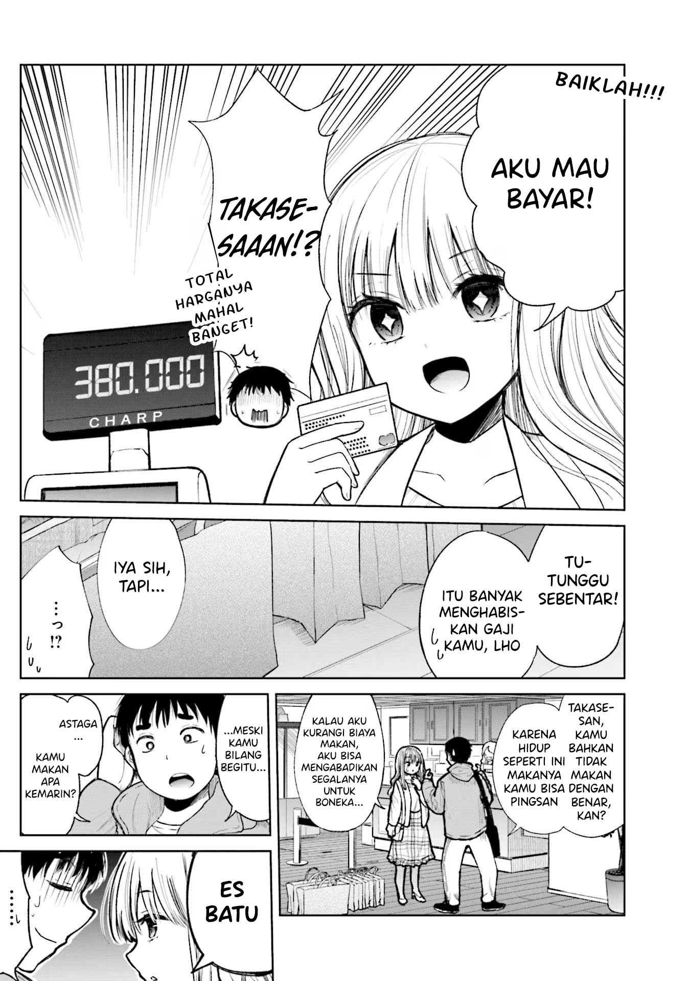 Takase-san wa Doru Katsu ni Muchuu desu Chapter 1 - halaman 21