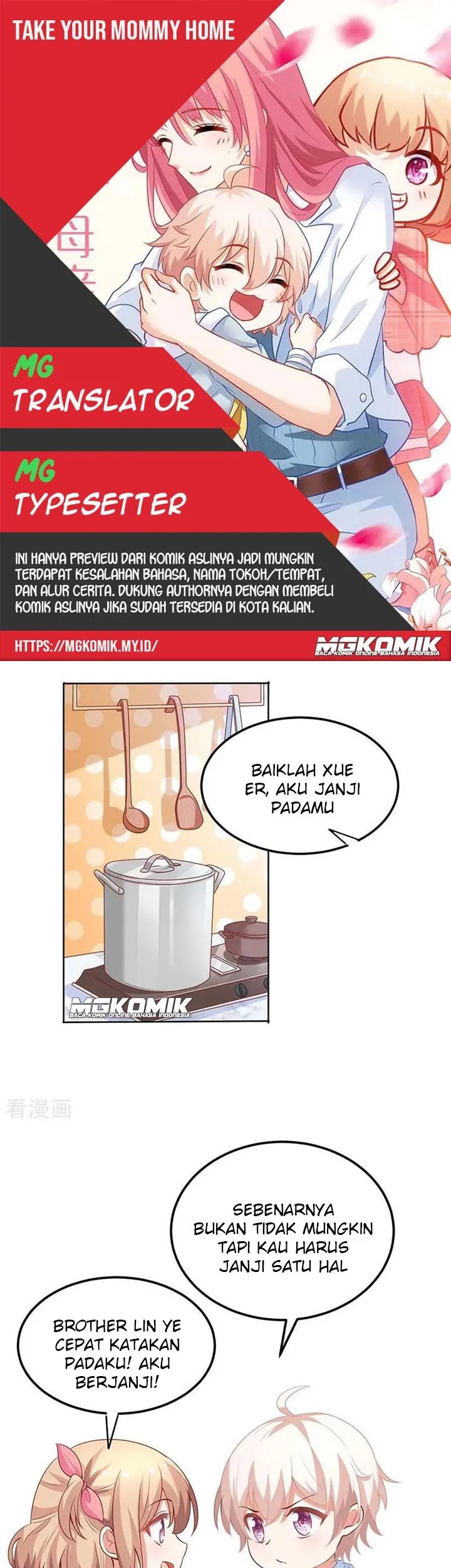 Take Your Mommy Home Chapter 134 - halaman 1