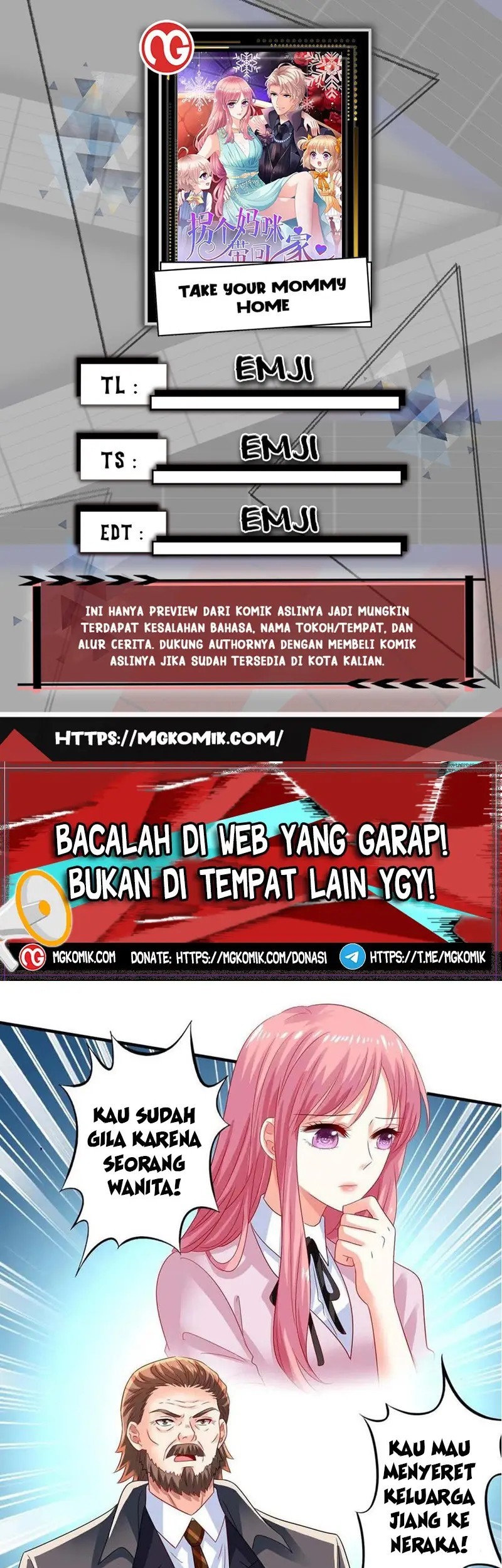 Take Your Mommy Home Chapter 404 - halaman 1