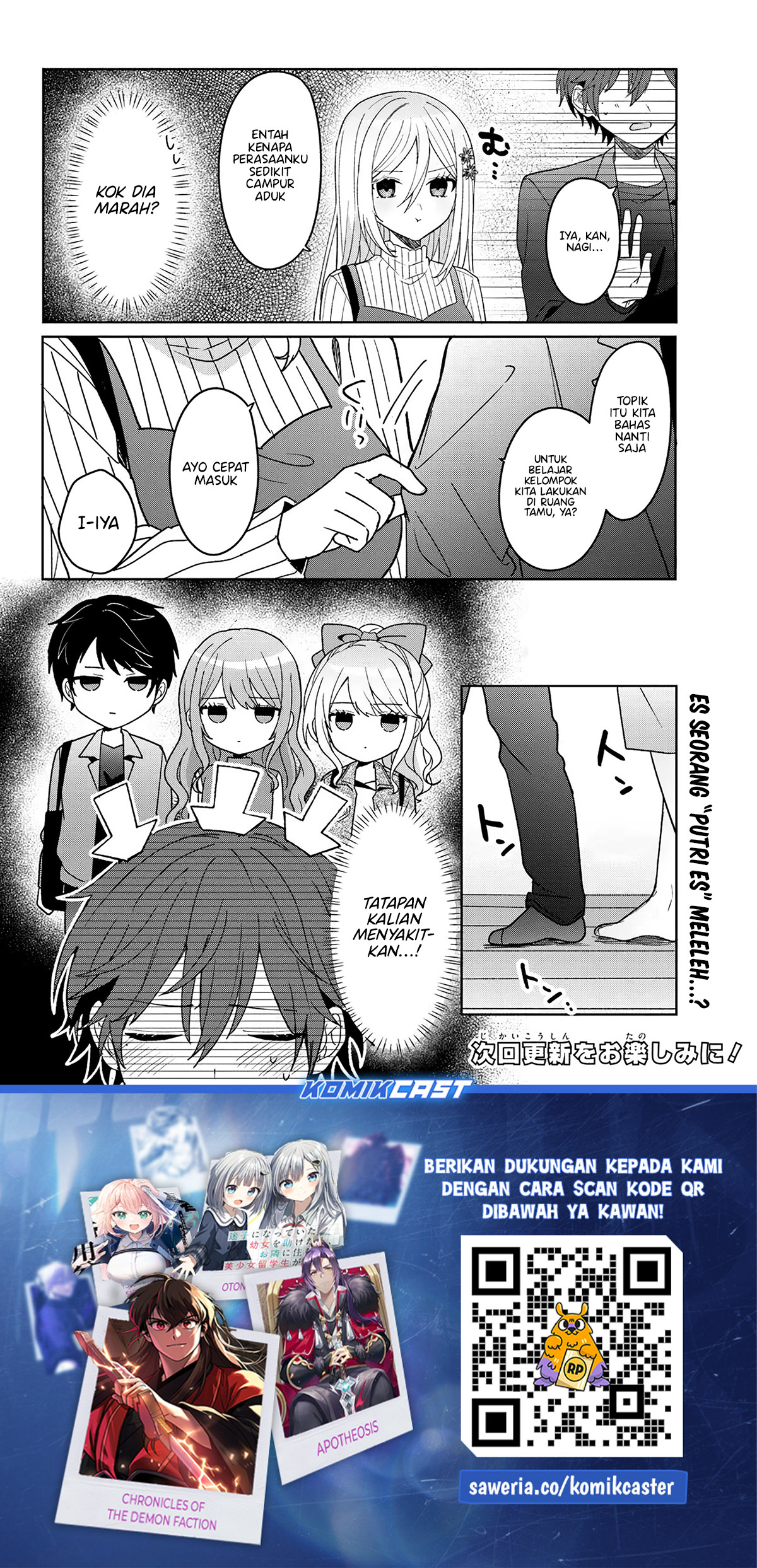 Takou no Hiki wo Tasuketara, Otomodachi kara Hajimeru Koto ni narimashita (After Helping “Ice Princess” from Another School, I Decided to Start As a Friend) Chapter 10.2 - halaman 13