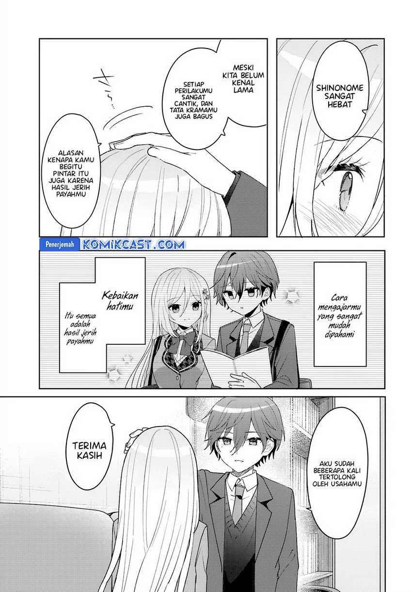 Takou no Hiki wo Tasuketara, Otomodachi kara Hajimeru Koto ni narimashita (After Helping “Ice Princess” from Another School, I Decided to Start As a Friend) Chapter 7.1 - halaman 12