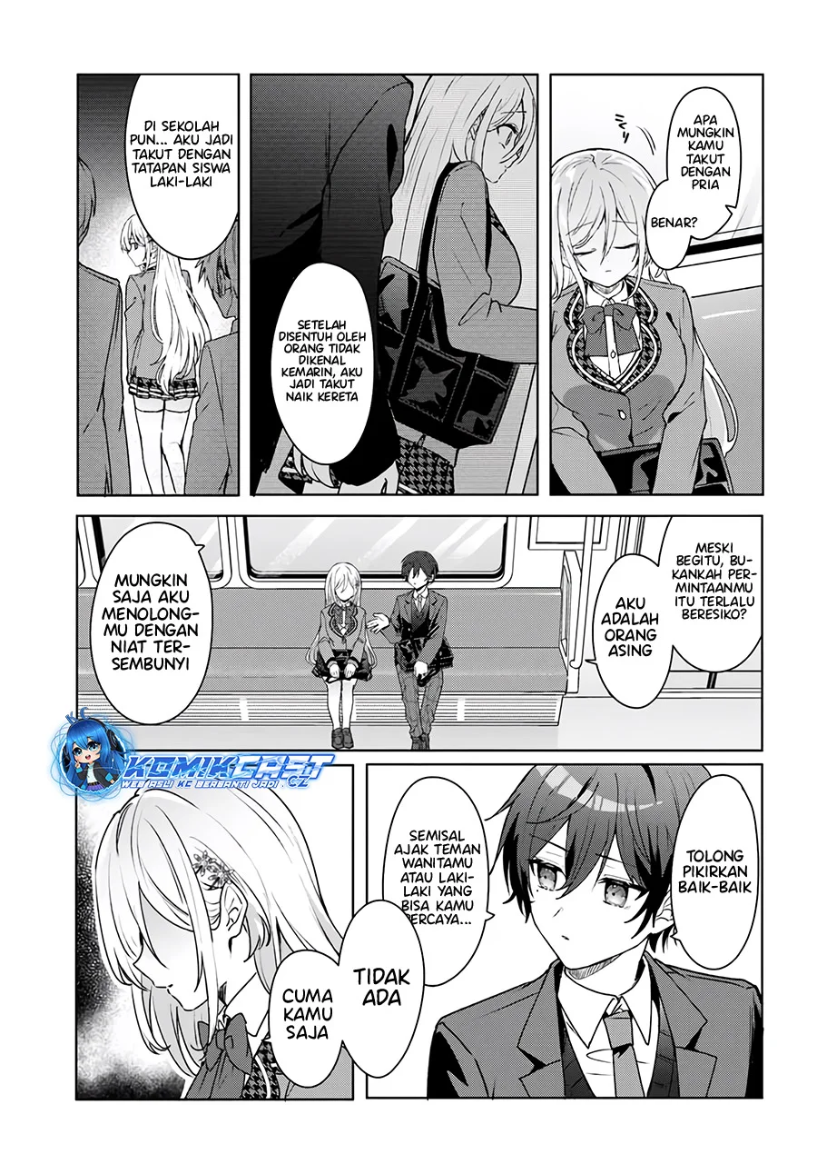 Takou no Koori Hime wo Chikan kara Tasuketara, Otomedachi kara Hajimeru Koto ni Narimashita Chapter 1.2 - halaman 9