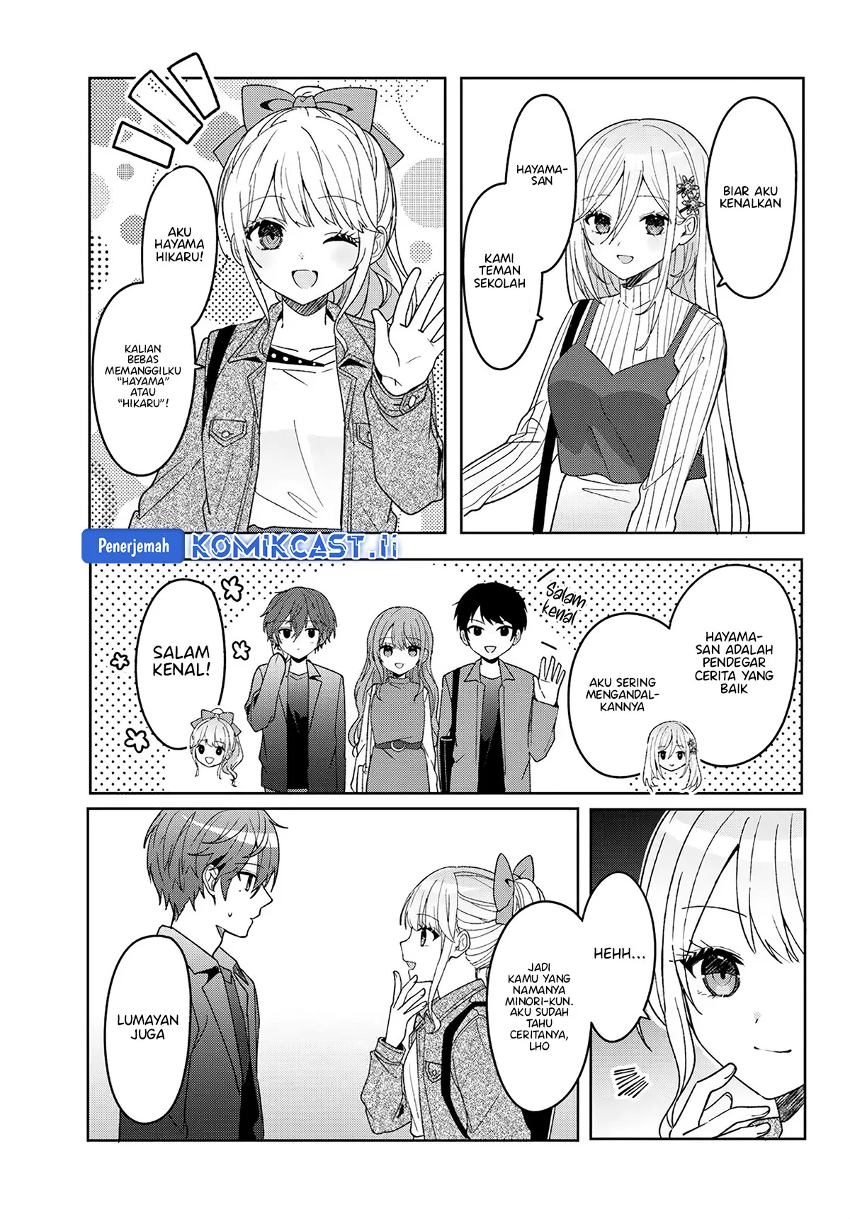 Takou no Koori Hime wo Chikan kara Tasuketara, Otomedachi kara Hajimeru Koto ni Narimashita Chapter 10.2 - halaman 9
