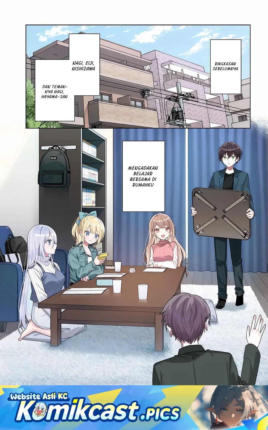 Takou no Koori Hime wo Chikan kara Tasuketara, Otomedachi kara Hajimeru Koto ni Narimashita Chapter 11.1 - halaman 2