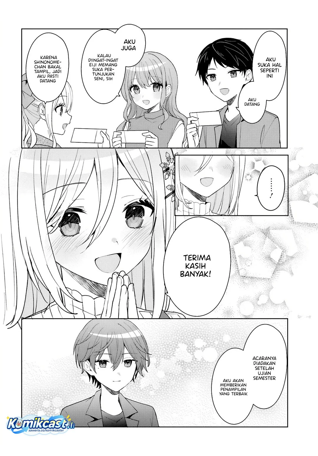 Takou no Koori Hime wo Chikan kara Tasuketara, Otomedachi kara Hajimeru Koto ni Narimashita Chapter 11.2 - halaman 12