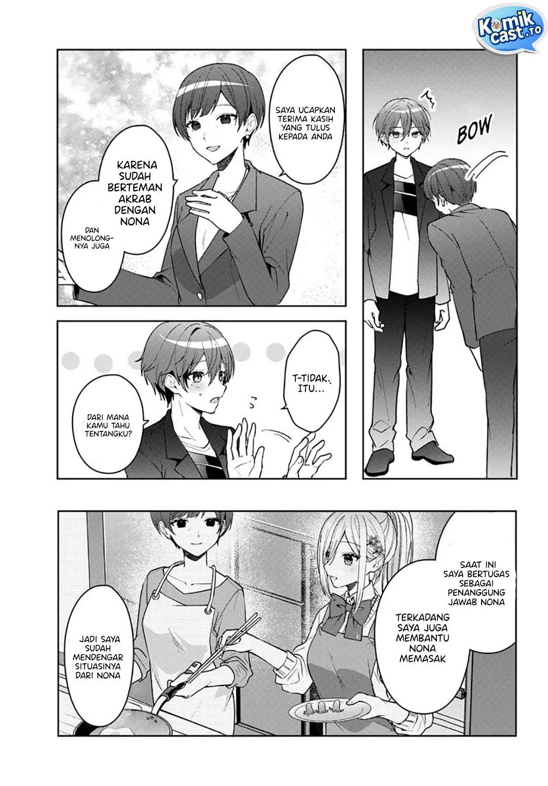 Takou no Koori Hime wo Chikan kara Tasuketara, Otomedachi kara Hajimeru Koto ni Narimashita Chapter 13 - halaman 8