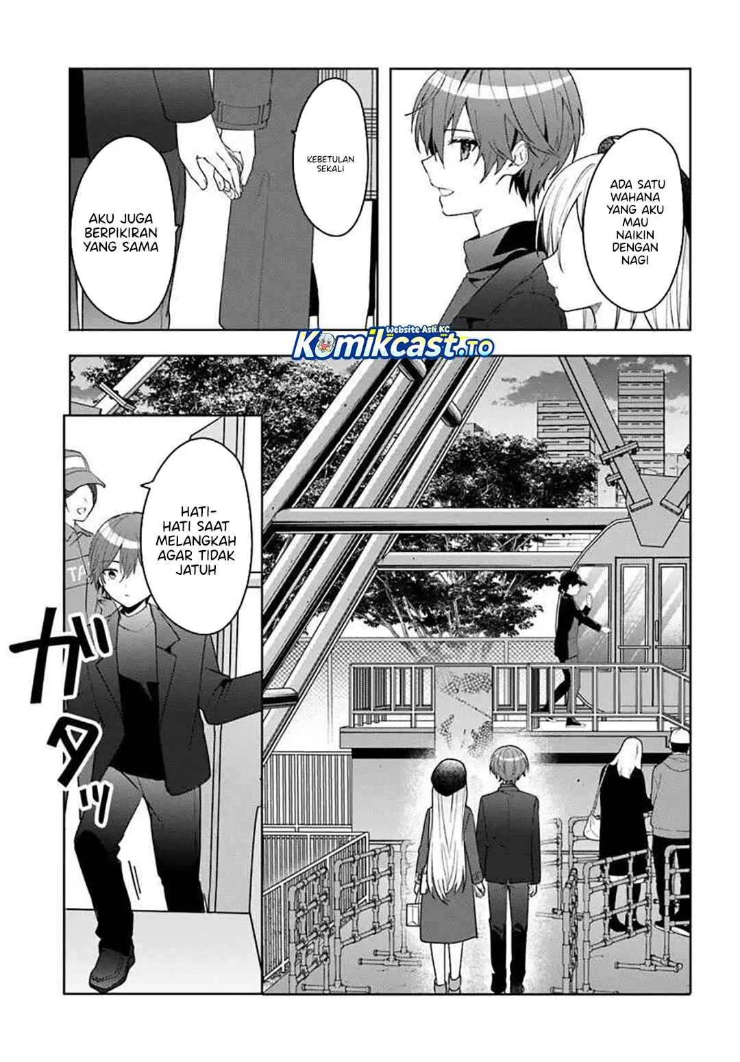 Takou no Koori Hime wo Chikan kara Tasuketara, Otomedachi kara Hajimeru Koto ni Narimashita Chapter 14 - halaman 8