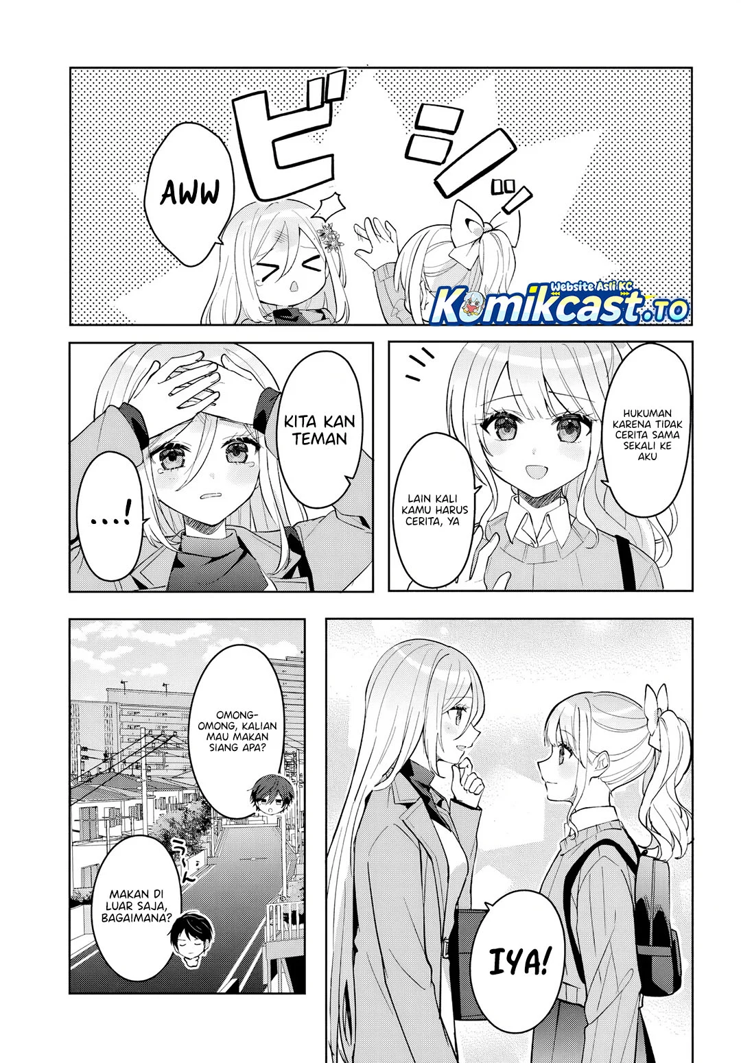 Takou no Koori Hime wo Chikan kara Tasuketara, Otomedachi kara Hajimeru Koto ni Narimashita Chapter 20.2 - halaman 3