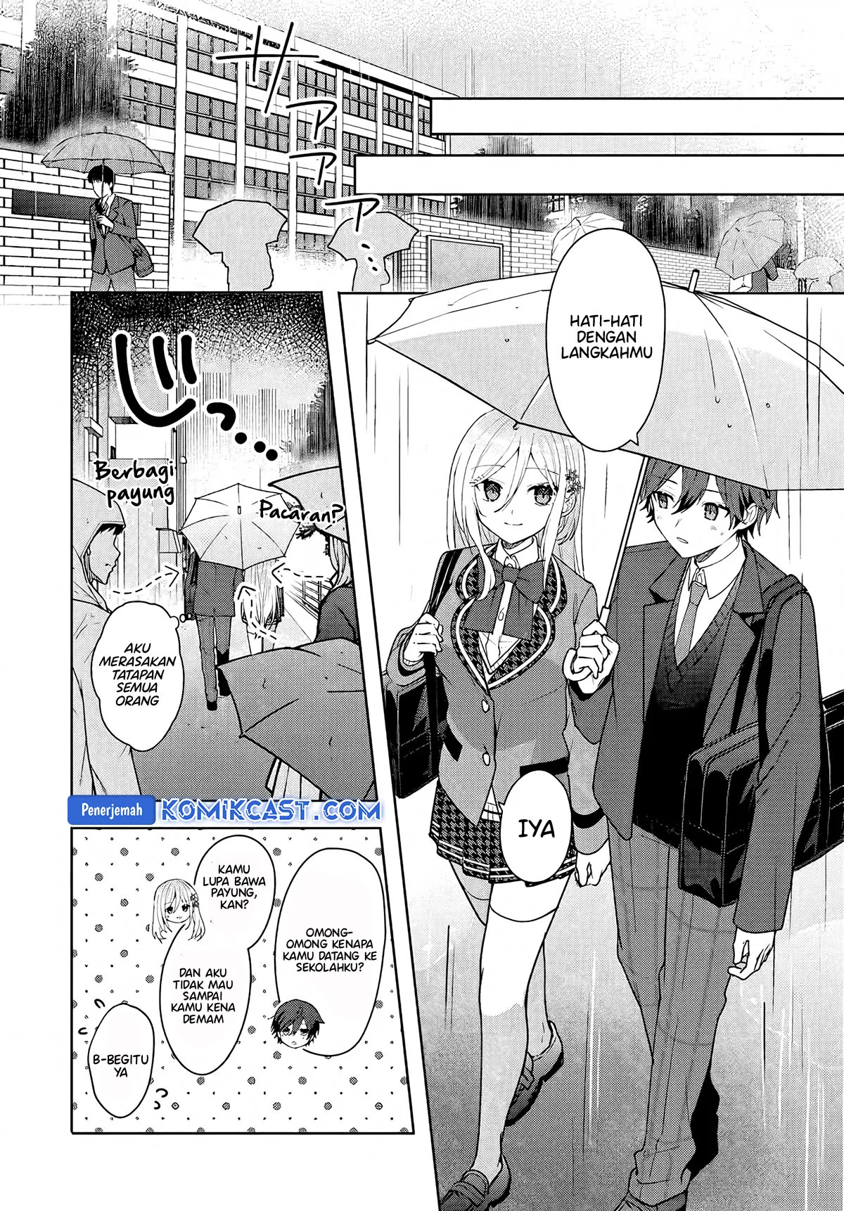 Takou no Koori Hime wo Chikan kara Tasuketara, Otomedachi kara Hajimeru Koto ni Narimashita Chapter 6.1 - halaman 8