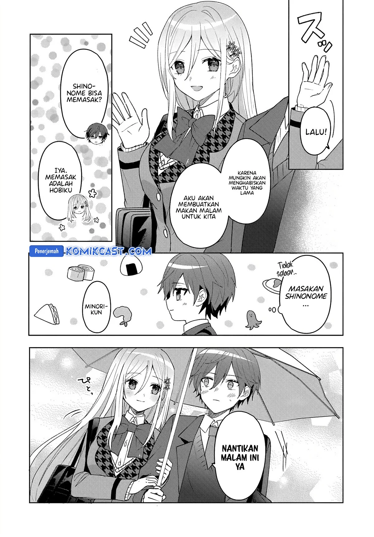 Takou no Koori Hime wo Chikan kara Tasuketara, Otomedachi kara Hajimeru Koto ni Narimashita Chapter 6.2 - halaman 1