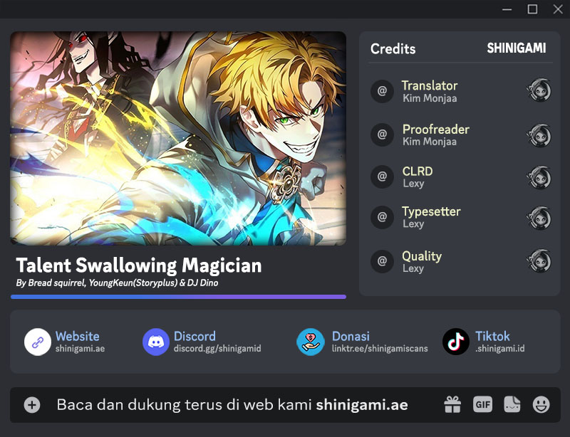 Talent-Swallowing Magician Chapter 72 - halaman 1