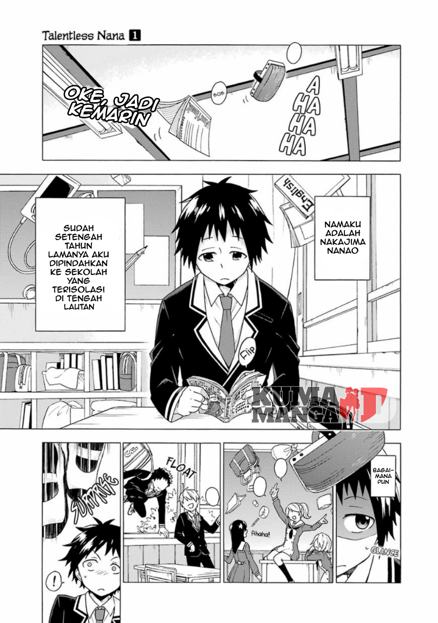 Talentless Nana Chapter 1 - halaman 7