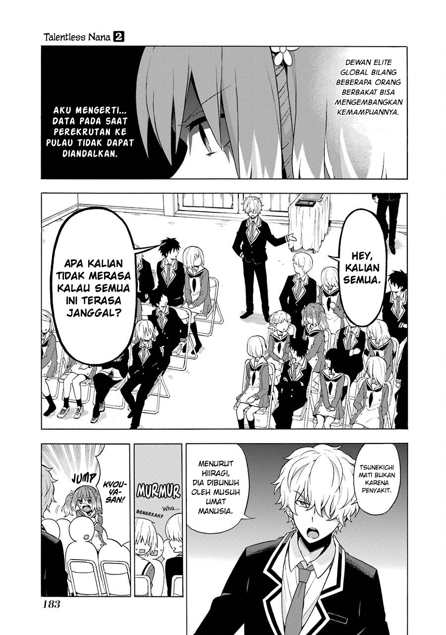 Talentless Nana Chapter 10.2 - halaman 1
