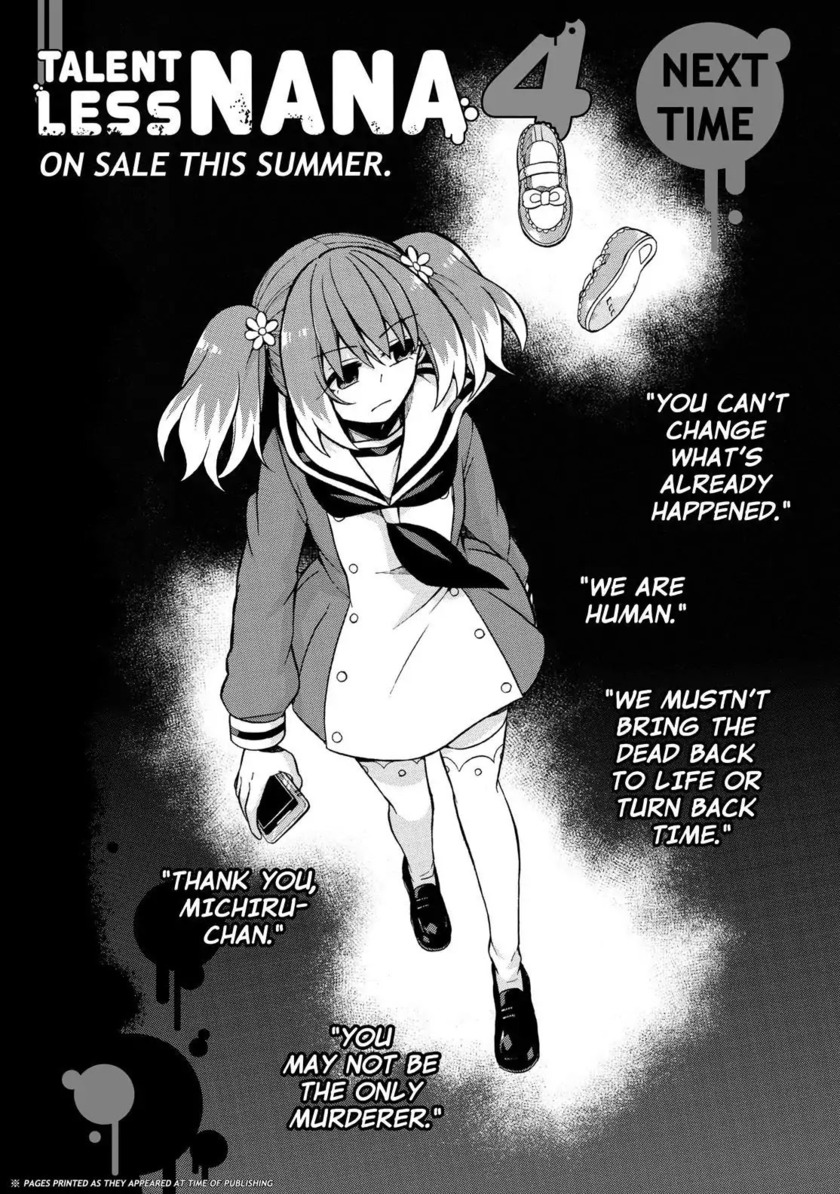 Talentless Nana Chapter 19 - halaman 34