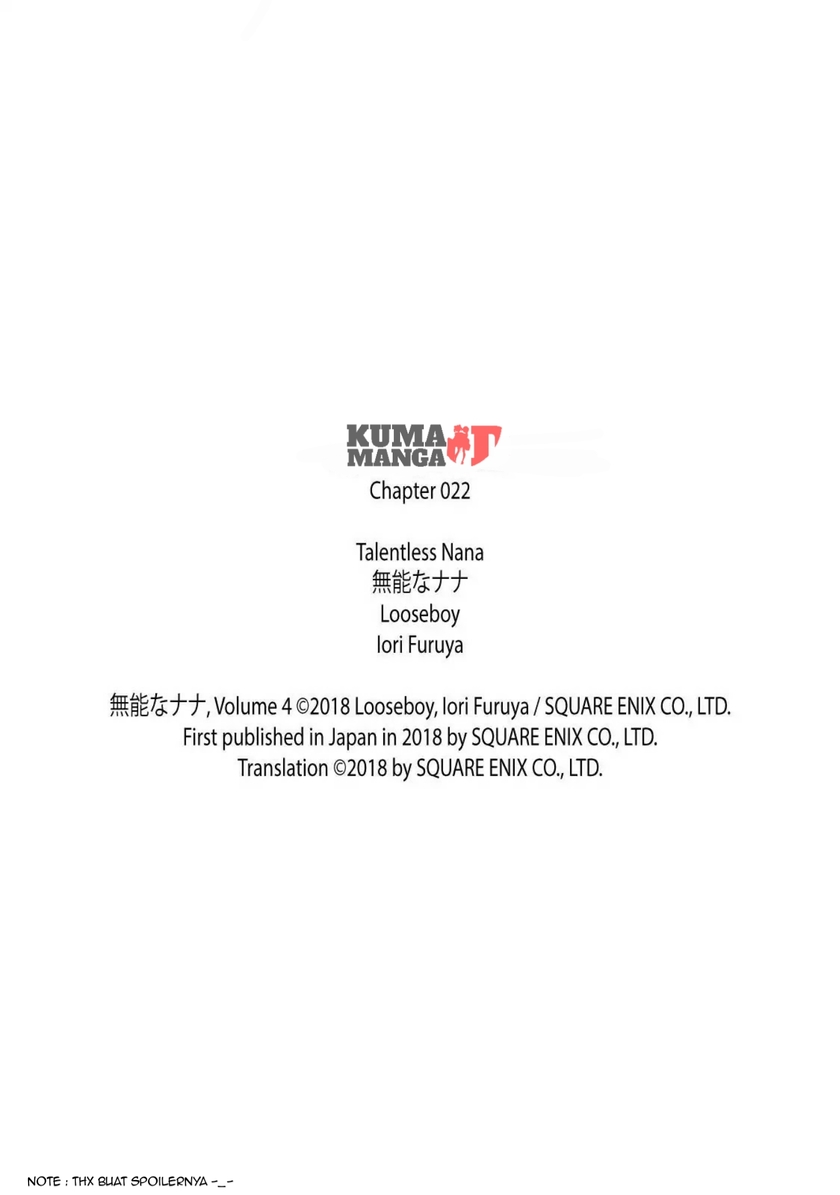 Talentless Nana Chapter 22 - halaman 38