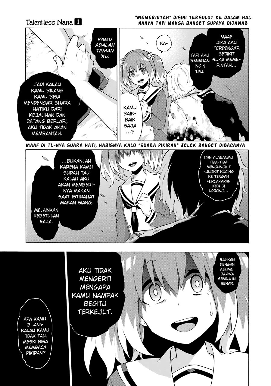 Talentless Nana Chapter 4.2 - halaman 13