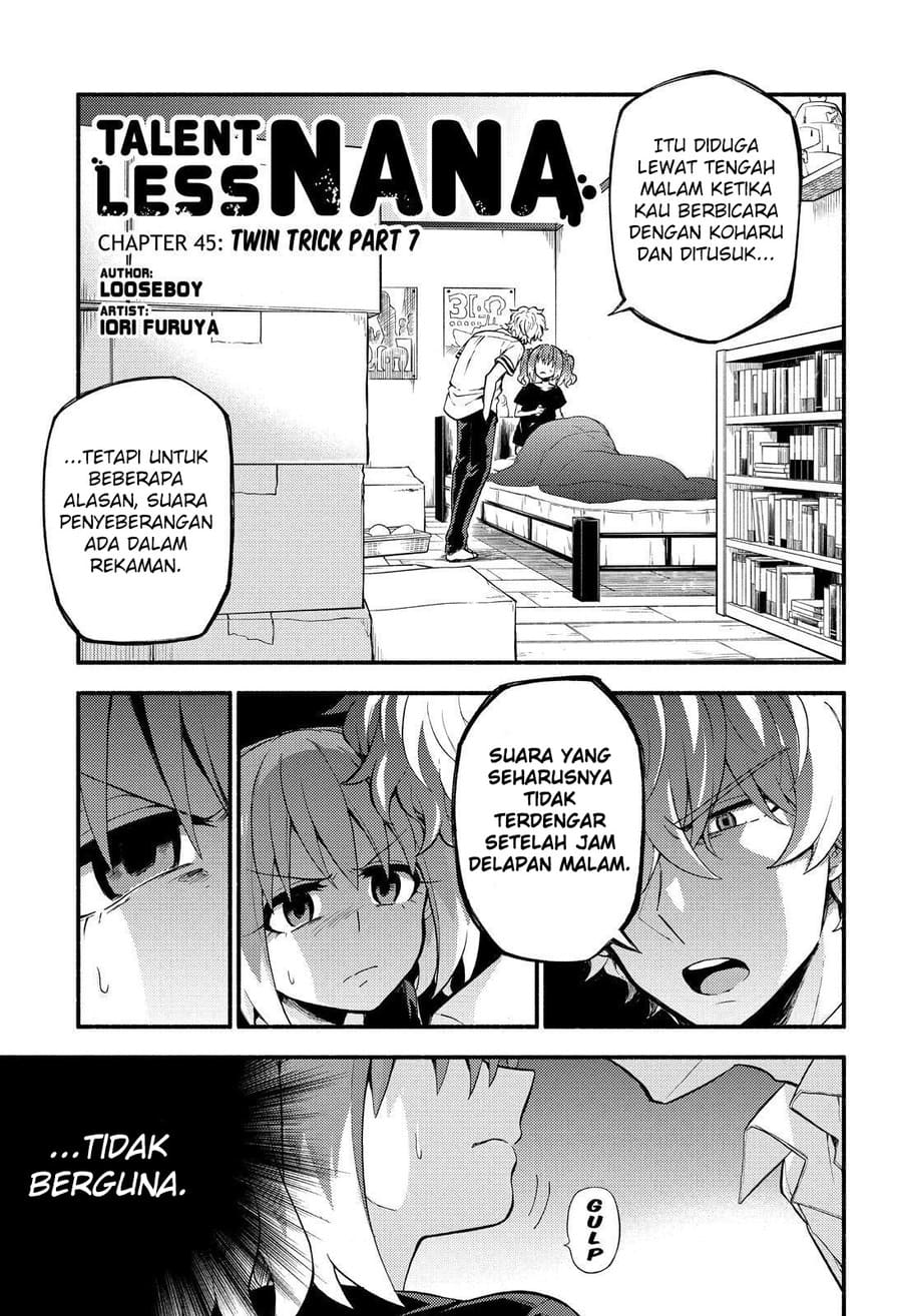 Talentless Nana Chapter 45 - halaman 2