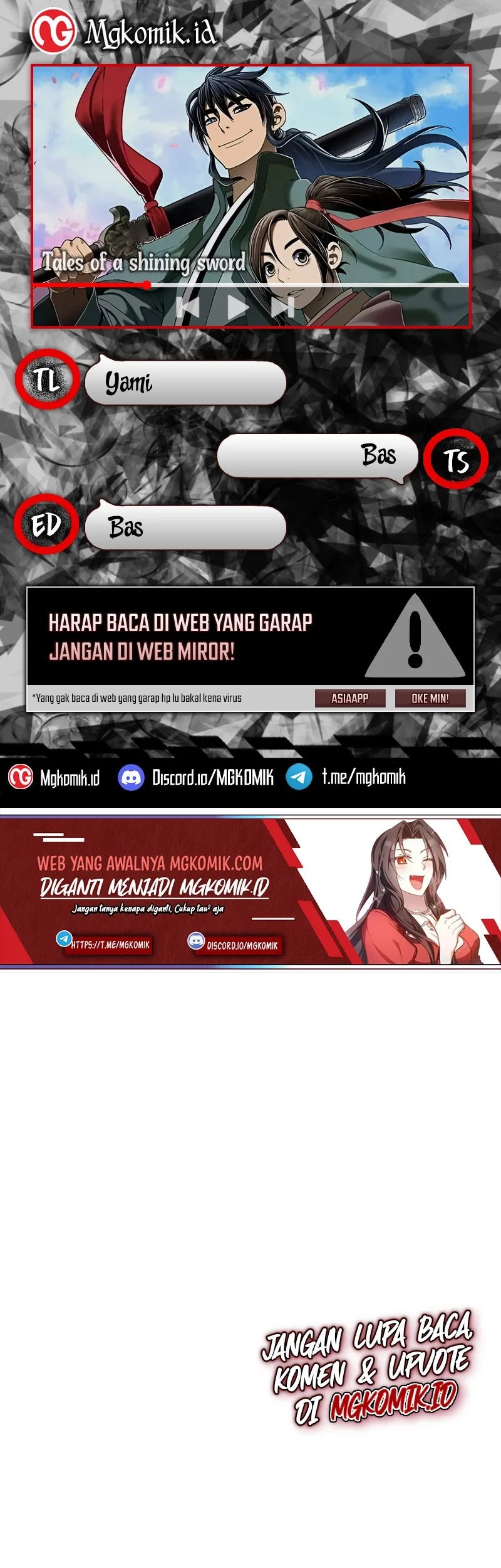 Tales of A Shinning Sword Chapter 59 - halaman 1
