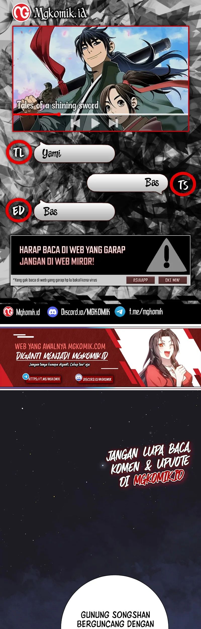 Tales of A Shinning Sword Chapter 60 - halaman 1