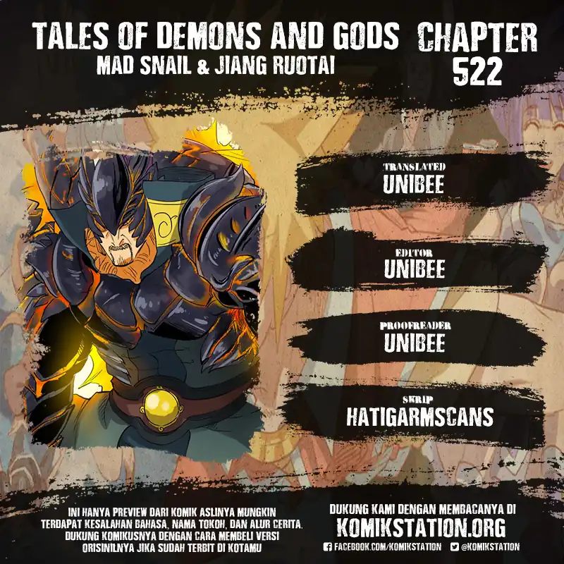 Tales of Demons and Gods Chapter 522 - halaman 1