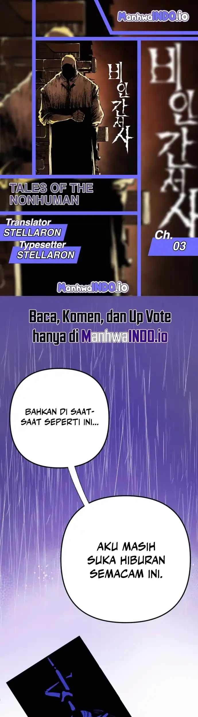 Tales of the Nonhuman Chapter 3 - halaman 1