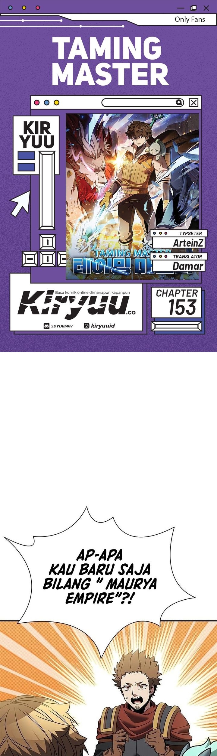 Taming Master Chapter 153 - halaman 1