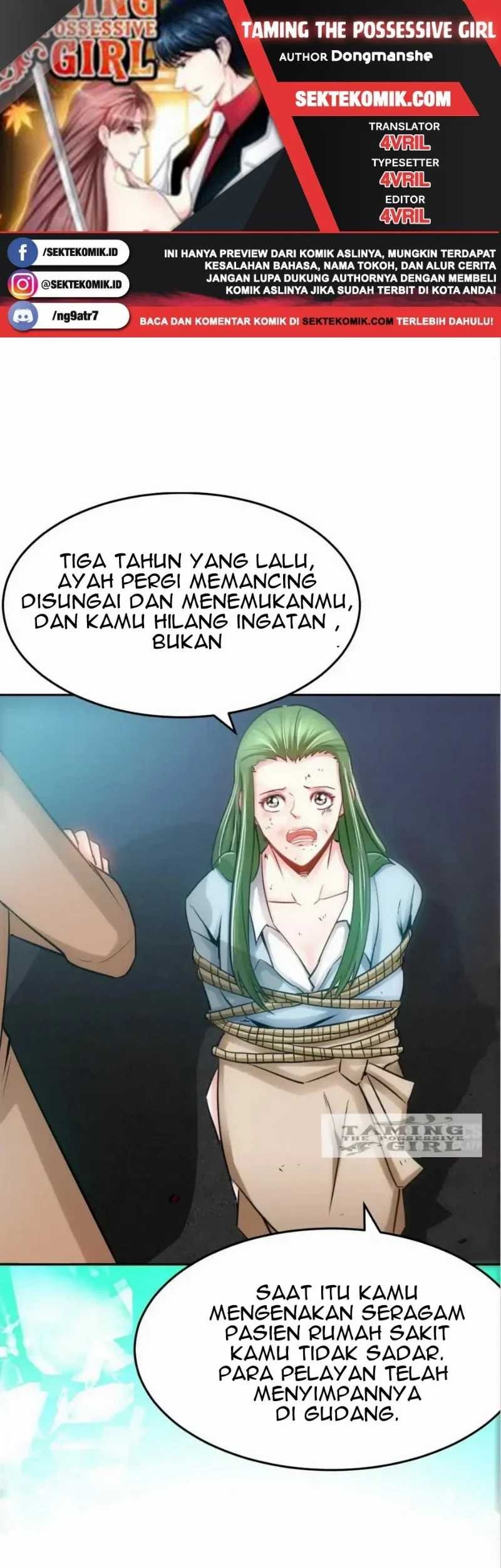 Taming The Possessive Girl Chapter 8 - halaman 1