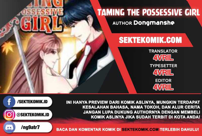 Taming The Possessive Girl Chapter 9 - halaman 1