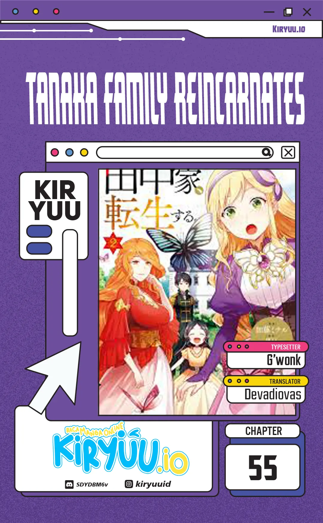 Tanaka-ke, Tensei suru. Chapter 55 - halaman 1