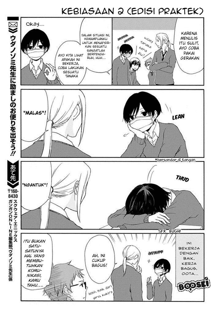 Tanaka-kun wa Itsumo Kedaruge Chapter 10 - halaman 8
