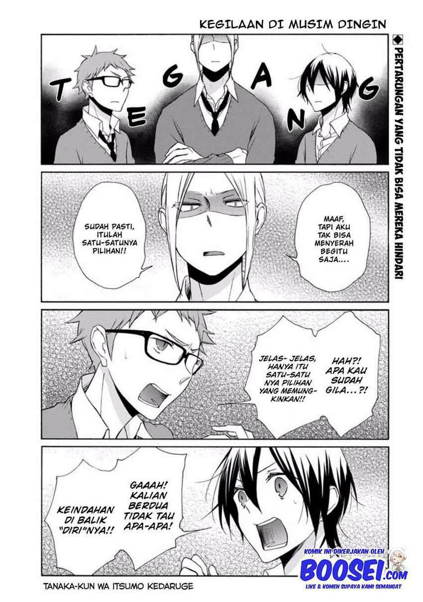 Tanaka-kun wa Itsumo Kedaruge Chapter 101 - halaman 3