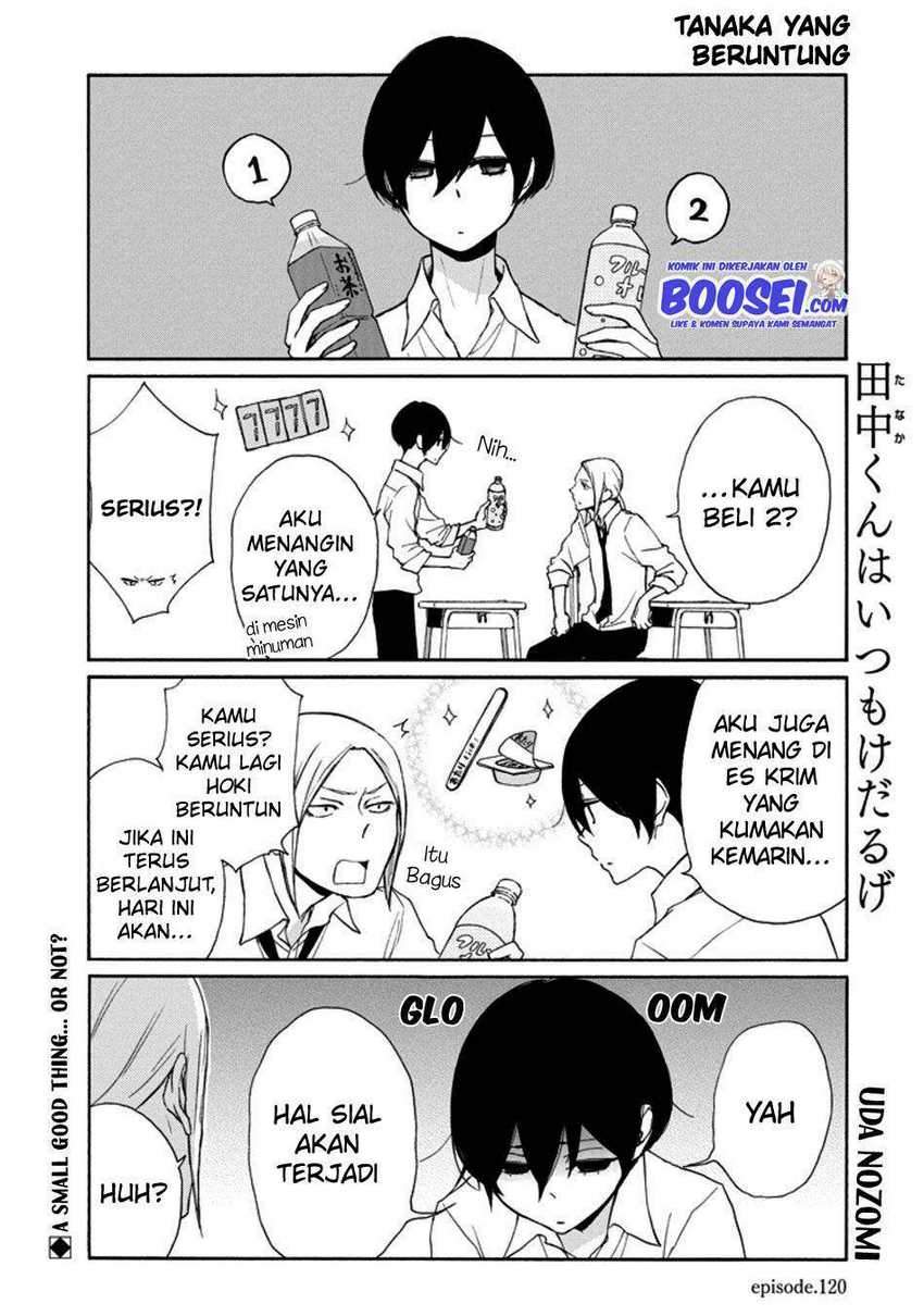 Tanaka-kun wa Itsumo Kedaruge Chapter 120 - halaman 3