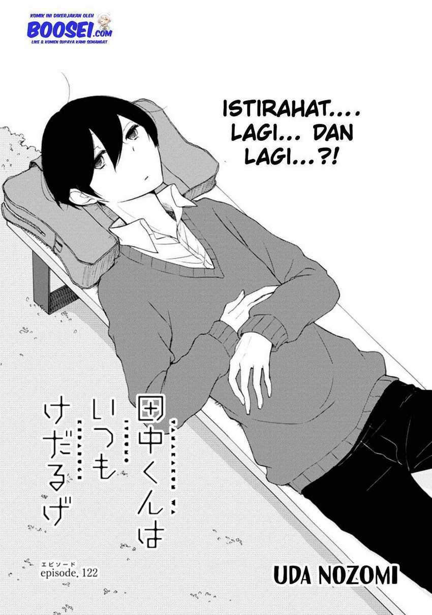 Tanaka-kun wa Itsumo Kedaruge Chapter 122 - halaman 3