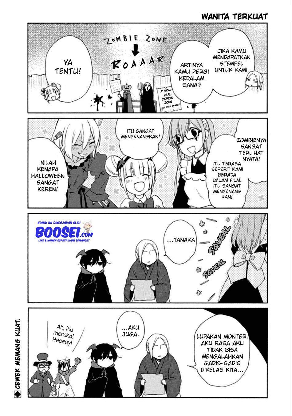 Tanaka-kun wa Itsumo Kedaruge Chapter 123 - halaman 17