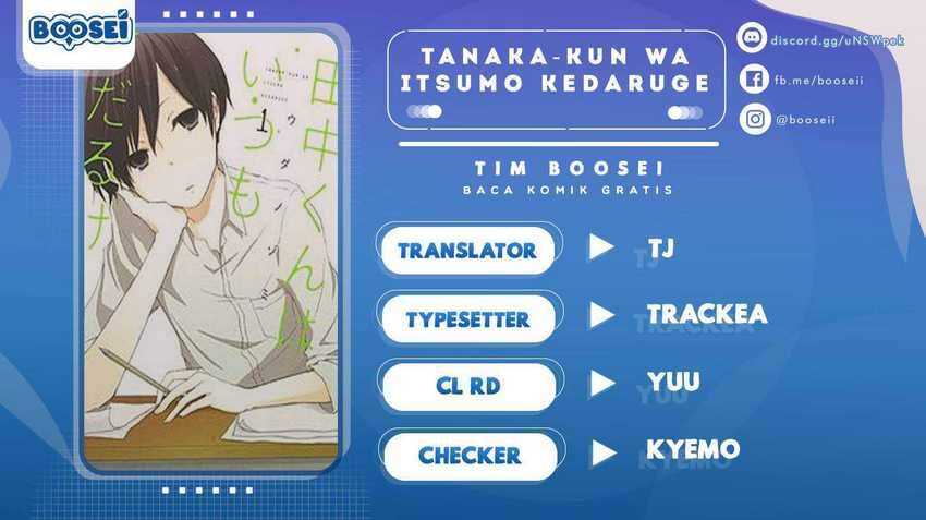 Tanaka-kun wa Itsumo Kedaruge Chapter 130 - halaman 1