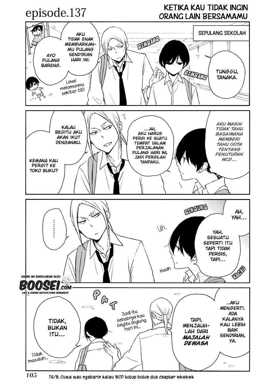 Tanaka-kun wa Itsumo Kedaruge Chapter 137 - halaman 3