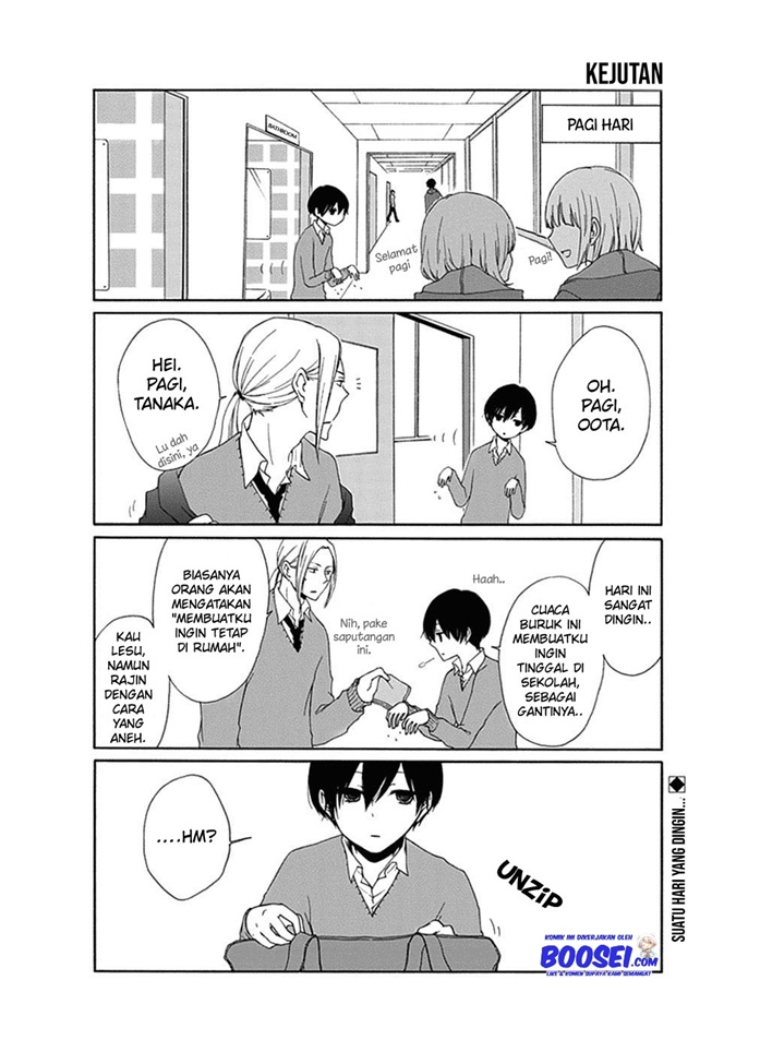 Tanaka-kun wa Itsumo Kedaruge Chapter 14 - halaman 4