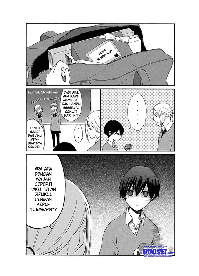 Tanaka-kun wa Itsumo Kedaruge Chapter 14 - halaman 5