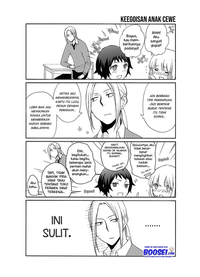 Tanaka-kun wa Itsumo Kedaruge Chapter 14 - halaman 9