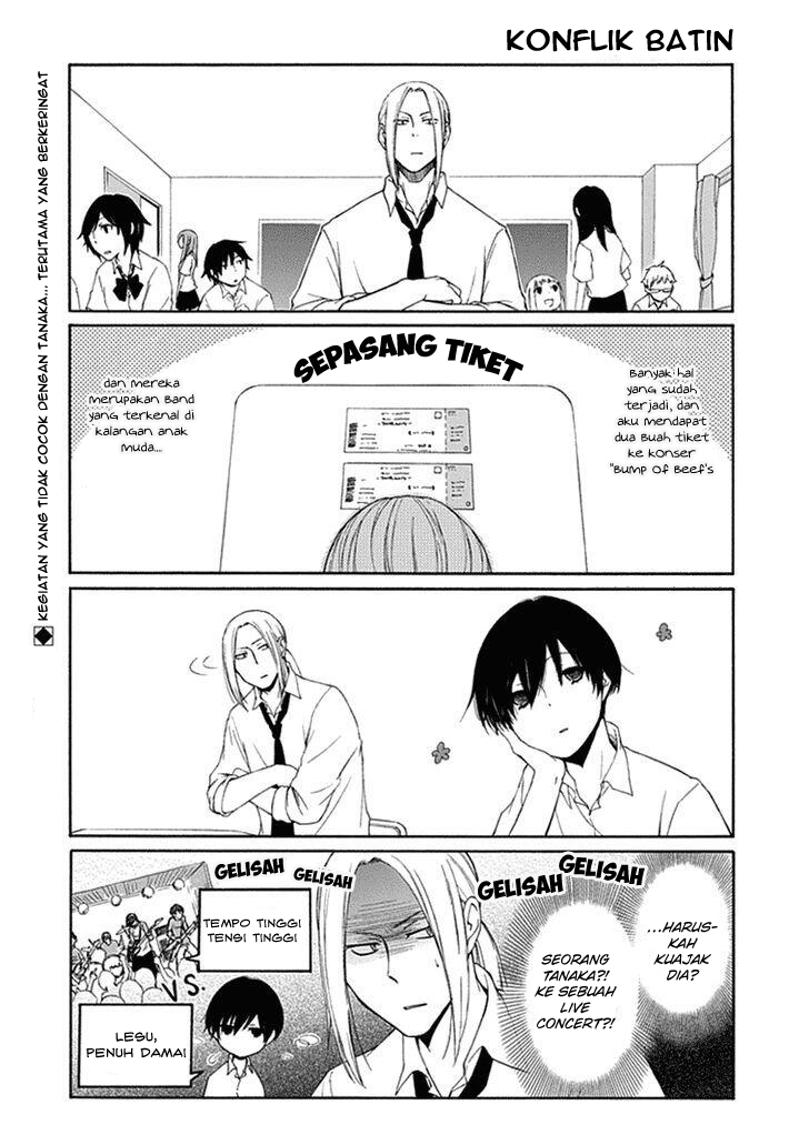 Tanaka-kun wa Itsumo Kedaruge Chapter 17 - halaman 4