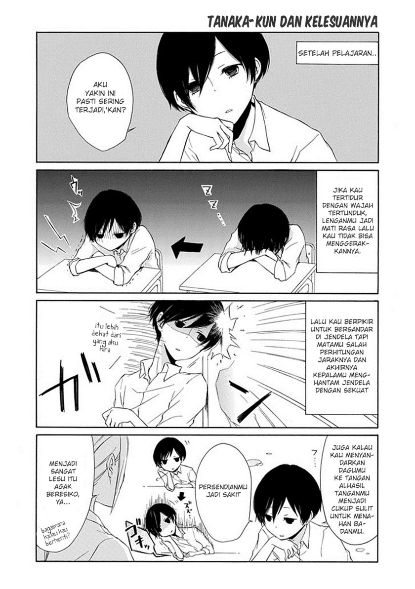 Tanaka-kun wa Itsumo Kedaruge Chapter 2 - halaman 4