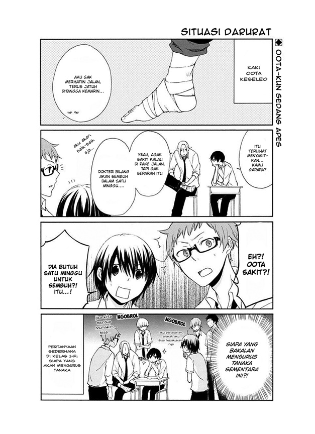 Tanaka-kun wa Itsumo Kedaruge Chapter 20 - halaman 4