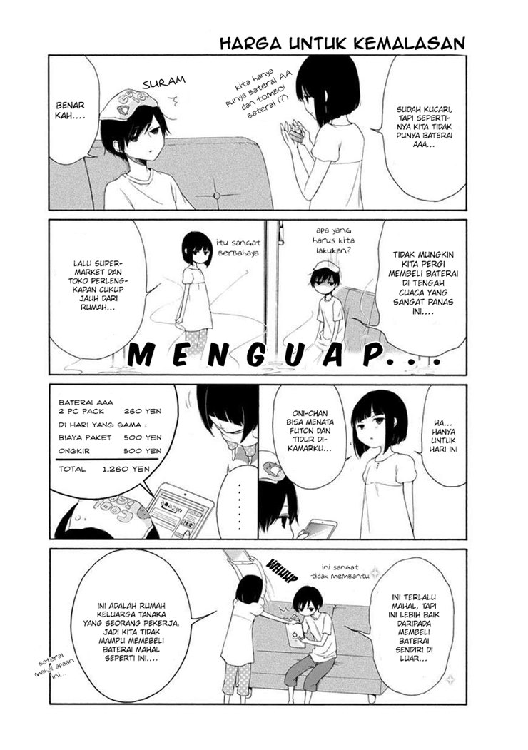 Tanaka-kun wa Itsumo Kedaruge Chapter 27 - halaman 9